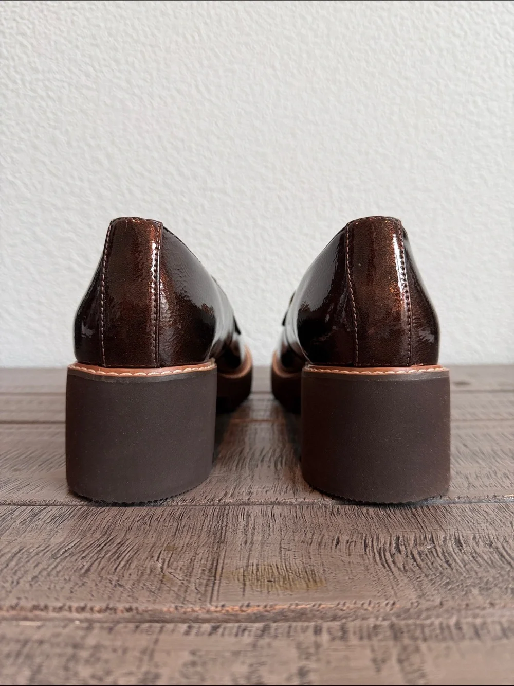 Naturalizer Cabaret Platform Lug Sole Loafer NIB